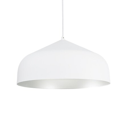 Kuzco Lighting Helena White/Silver Pendants 49117-WH/SV